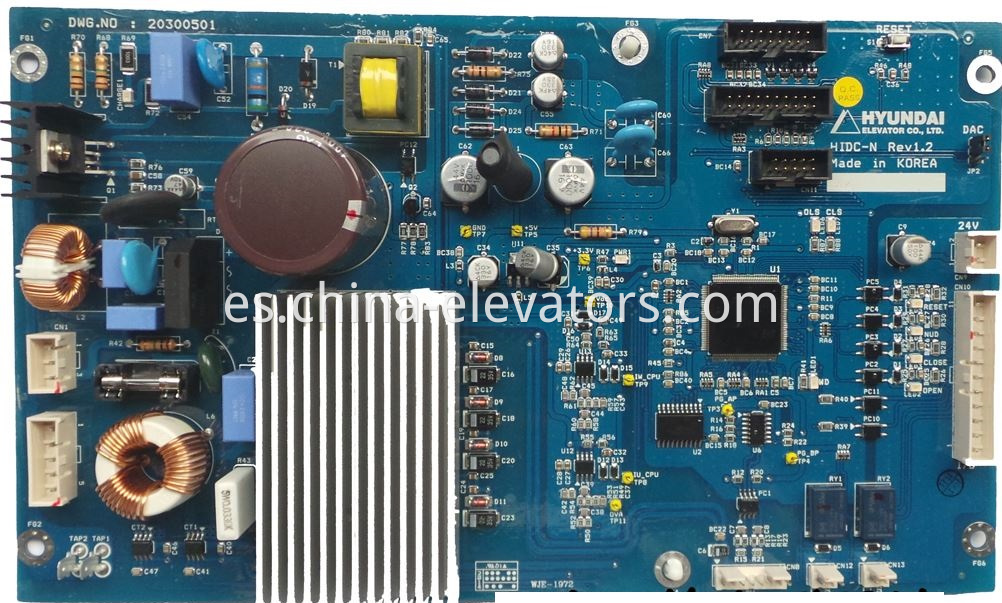 Operador de la puerta Control de control HIDC-N Para Operadores de puerta STVF5 STVF7 Hyundai STVF5 Door Operator Controlling Board HIDC-N for Hyundai Elevator STVF5 STVF7 Door Operators